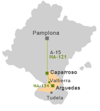 mapa de navarra