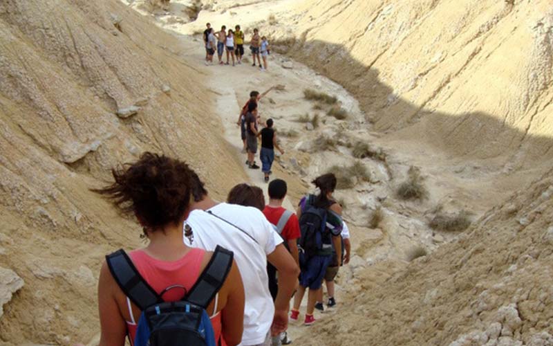 Nataven en Bardenas Reales de Navarra