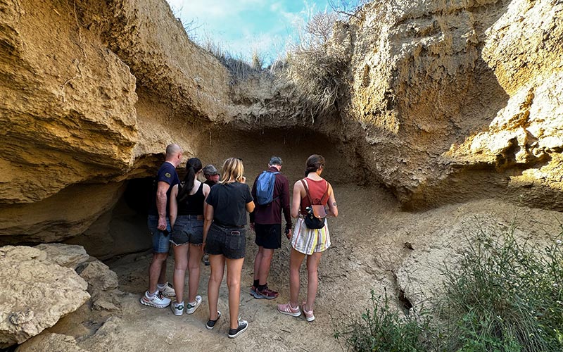 Nataven en Bardenas Reales de Navarra