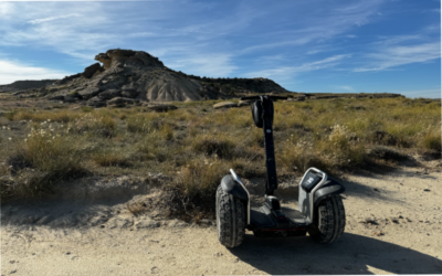 Bardenas reales excursiones en segway y el origen del paisaje