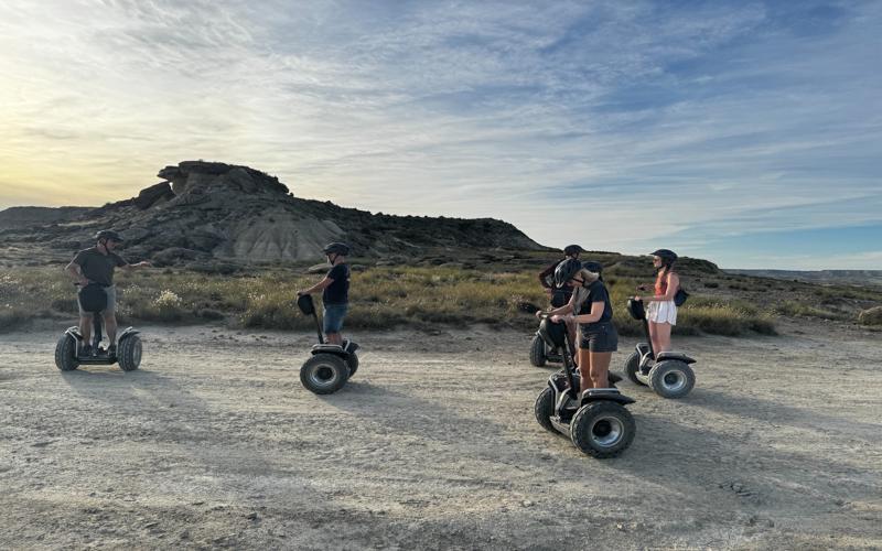 Conducir segway rutas bardenas. Cómo se conduce un Segway.