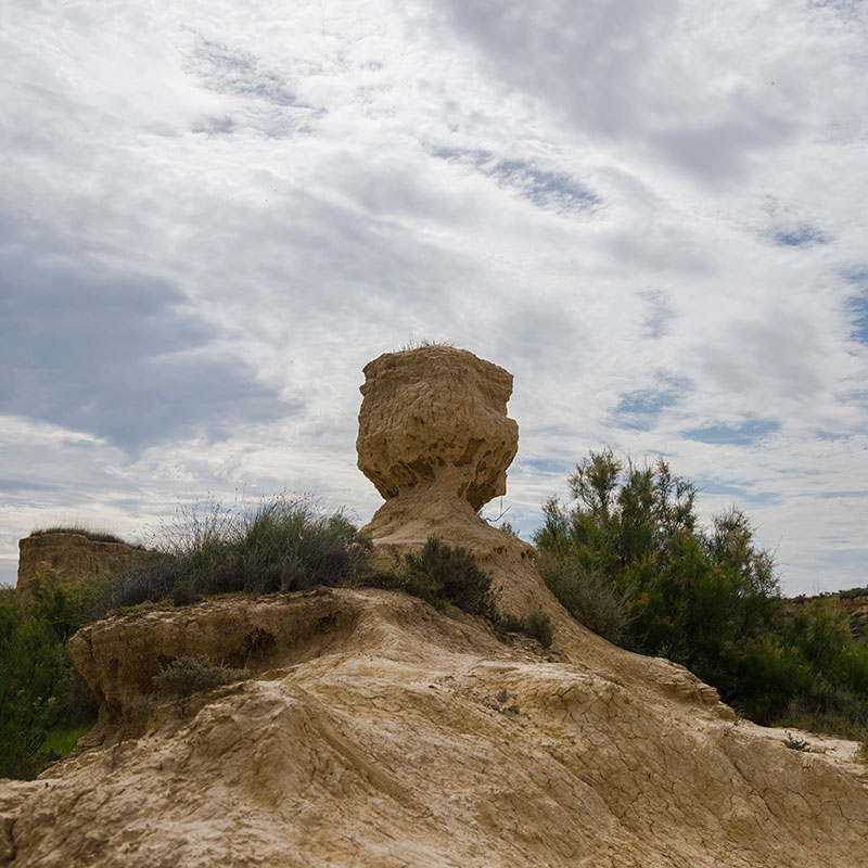 Paisaje Bardenas de Navarra