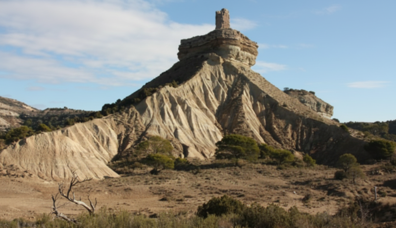 Castillo de eguarás bardenas reales guía para tu ruta con NATAVEN.